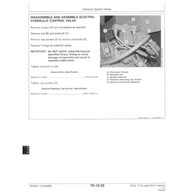 JOHN DEERE 7610 7710 7810 TRACTORS DEALERS WORKSHOP MANUAL JOHN DEERE 7610 7710 7810 TRACTORS DEALERS WORKSHOP MANUAL