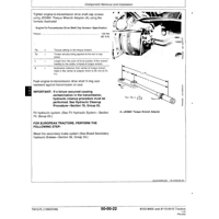 JOHN DEERE 8100 TO 8410 DEALERS WORKSHOP MANUAL