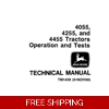 JOHN DEERE 4055, 4255, 4455 TRACTORS OPERATION & TESTS TECHNICAL MANUAL (TM1459)SD