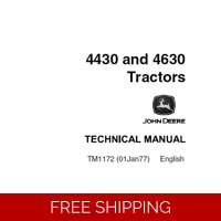 JOHN DEERE 4430 & 4630 TRACTORS TECHNICAL MANUAL (TM1172) SD
