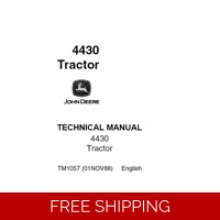 JOHN DEERE 4430 TRACTOR TECHNICAL MANUAL (TM1057) SD