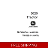 JOHN DEERE 5020 TRACTOR TECHNICAL MANUAL (TM1022) SD