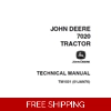 JOHN DEERE 7020 TRACTOR TECHNICAL MANUAL (TM1031) SD