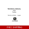 JOHN DEERE 7520 TRACTOR TECHNICAL MANUAL (TM1053) SD