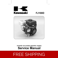 KAWASAKI-ENGINE-FJ100-FJ100D-SM-01200 REPAIR MANUAL