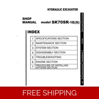 KOBELCO_SK70SR-1E_SK70SR-1ES_HYDRAULIC_CRAWLER_EXCAVATOR WORKSHOP MANUAL
