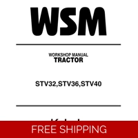 KUBOTA 11 -TRACTOR-STV32-STV36-STV40--WORKSHOP MANUAL
