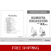 KUBOTA EXCAVATOR KX040 SERIES OPERATORS MANUAL
