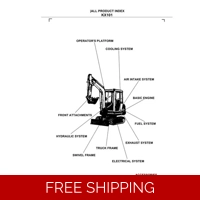KUBOTA KX101 PARTS MANUAL