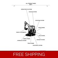 KUBOTA KX71 PARTS MANUAL
