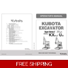 KUBOTA EXCAVATOR KX91 SERIES OPERATORS MANUAL