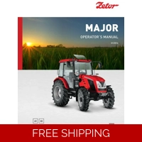 ZETOR MAJOR 60 80 OPERATORS MANUAL