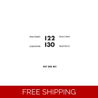 MASSEY FERGUSON 122 130 PARTS MANUAL