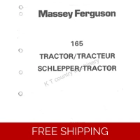 MASSEY FERGUSON 165 DEALERS PARTS MANUAL
