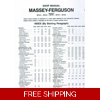 MASSEY FERGUSON 255 265 270 275 290 TMM WORKSHOP MANUAL