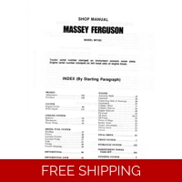 MASSEY FERGUSON 285 TMM WORKSHOP MANUAL