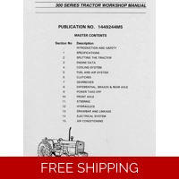 MASSEY FERGUSON 300 SERIES DEALERS WORKSHOP MANUAL