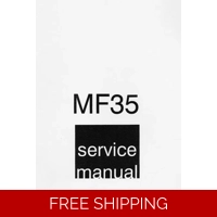 MASSEY FERGUSON 35 ALL MODELS DEALERS WORKSHOP MANUAL