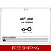 MASSEY FERGUSON 398 DEALERS PARTS MANUAL