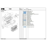 MASSEY FERGUSON 7400 PARTS MANUAL