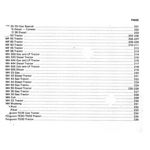 MASSEY FERGUSON OLDER MODELS ELECTRICAL DIAGRAMS MANUAL