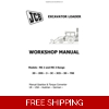 JCB MK2 AND MK 3 OLDER MODELS SERVICE WORKSHOP MANUAL