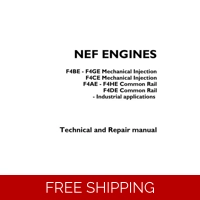 NEF ENGINES E ED 01_2005 6 CYLINDER ENGINE REPAIR MANUAL