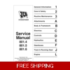 JCB NEW 801.4 801.5 801.6 TRACKED WORKSHOP MANUAL