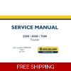 NEW HOLLAND 5500, 6500, 7500 TIER 3 TRACTOR SERVICE REPAIR MANUAL