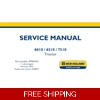 NEW HOLLAND 6010, 6510, 7510 TRACTORS SERVICE REPAIR MANUAL
