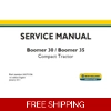 NEW HOLLAND BOOMER 30 , BOOMER 35 COMPACT TRACTOR SERVICE REPAIR MANUAL