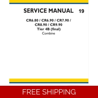 NEW HOLLAND CR6.80, CR6.90, CR7.90, CR8.90, CR9.90 TIER 4B TRACTOR SERVICE REPAIR MANUAL 6589 PAGES