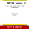 NEW HOLLAND FR450, FR500, FR600, FR700, FR850 FORAGE HARVESTER SERVICE REPAIR MANUAL (ELECTRICAL SYS
