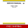 NEW HOLLAND P2080, P2085 DISK DRILL SERVICE MANUAL 671 PAGES