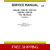 NEW HOLLAND CR6.80, CR6.90, CR7.90, CR8.90, CR9.90 TIER 4B (FINAL) COMBINE SERVICE 3 SECTIONS MANUAL