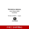 JOHN DEERE 6602 COMBINE TECHNICAL MANUAL (TM1080)