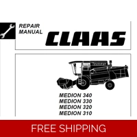 CLAAS MEDION 340 , 330 , 320 , 310 COMBINES SERVICE REPAIR MANUAL