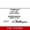 CHALLENGER 520C / 530C ROTARY COMBINE SERVICE REPAIR MANUAL