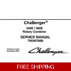 CHALLENGER 540E / 560E ROTARY COMBINE SERVICE REPAIR MANUAL
