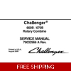 CHALLENGER 660B / 670B ROTARY COMBINE SERVICE REPAIR MANUAL