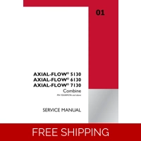 CASE AXIAL-FLOW 5130, AXIAL-FLOW 6130, AXIAL-FLOW 7130 COMBINE SERVICE REPAIR MANUAL 3273 PAGES