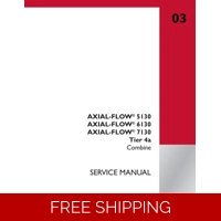 CASE AXIAL FLOW 5130, 6130, 7130 TIER 4A COMBINE SERVICE REPAIR MANUAL 2440 PAGES
