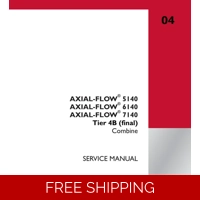 CASE AXIAL FLOW 5140, AXIAL FLOW 6140, AXIAL FLOW 7140 SERVICE REPAIR MANUAL 3669 PAGES