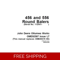 JOHN DEERE 440E AND 450E ROUND BALERS TECHNICAL MANUAL (TM148319)