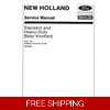 NEW HOLLAND STANDARD AND HEAVY DUTY KNOTTERS BALER OPERATORS AND SERVICE MANUAL