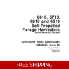 JOHN DEERE 6650, 6750, 6850 AND 6950 SELF-PROPELLED FORAGE HARVESTERS (FROM SERIAL NO. 504341) OPER
