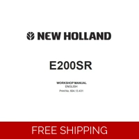 NEW HOLLAND E200SR EXCAVATOR WORKSHOP SERVICE REPAIR MANUAL