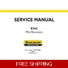 NEW HOLLAND E30C (TIER 4) MINI EXCAVATOR SERVICE REPAIR MANUAL