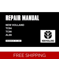 NEW HOLLAND TC54 , TC56 , AL59 COMBINES SERVICE REPAIR MANUAL