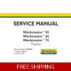 NEW HOLLAND WORKMASTER 55, WORKMASTER 65, WORKMASTER 75 TRACTOR SERVICE REPAIR MANUAL